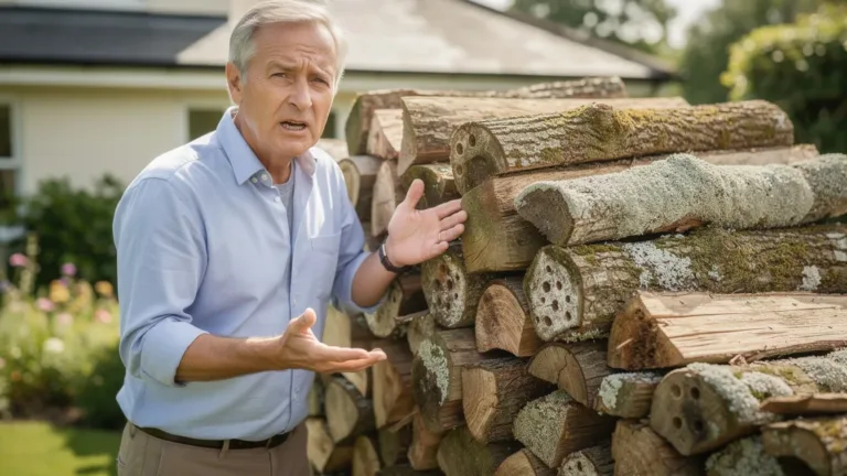 A Homeowner Reveals Why Their Stored Firewood Was Actually Unusable