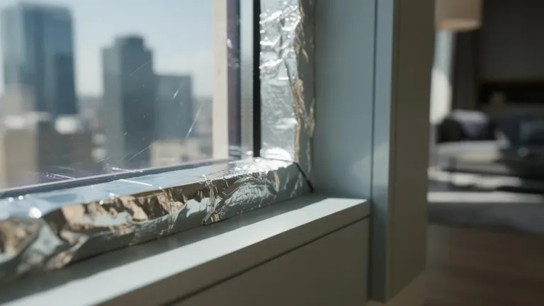 Engineers Reveal Why Aluminum Foil on Window Edges Reduces Heat Loss by 15%
