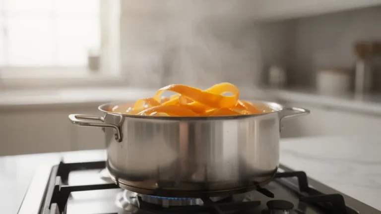 I Tried Boiling Orange Peels for 10 Minutes and My Entire House Smells Amazing Now