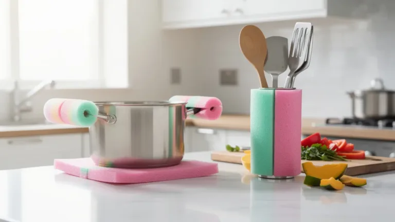 I Used a Pool Noodle in My Kitchen for 7 Days and It Completely Changed How I Cook