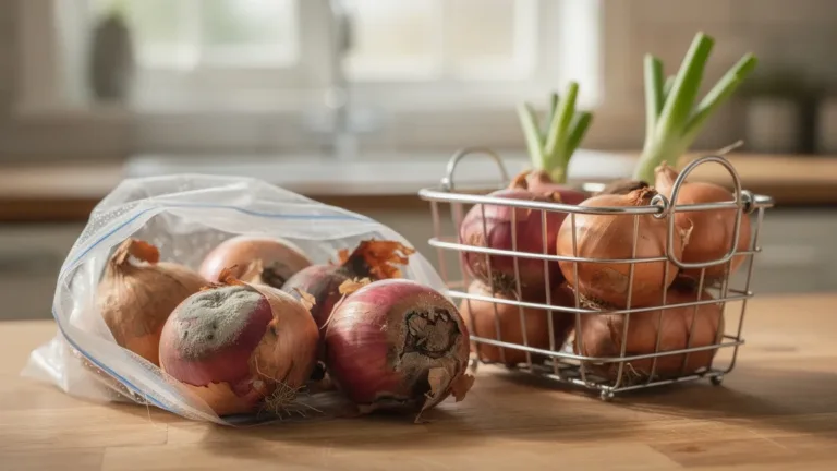 I discovered why my onions were spoiling in days instead of weeks, this storage mistake ruins them twice as fast