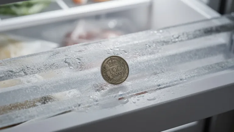 Instead of expensive gadgets, smart people put a coin in the freezer before every trip