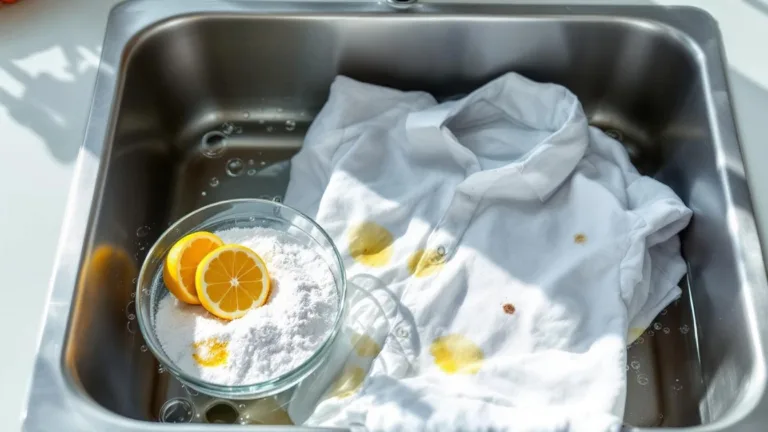 Neither hot water nor bleach, this cold water trick removes stubborn stains perfectly