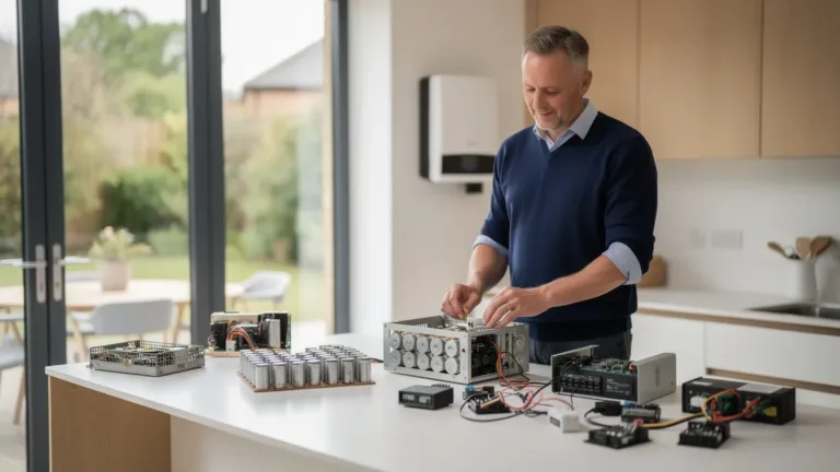 Skip Expensive Home Batteries: This Man Powers His Entire House With Recycled Cells