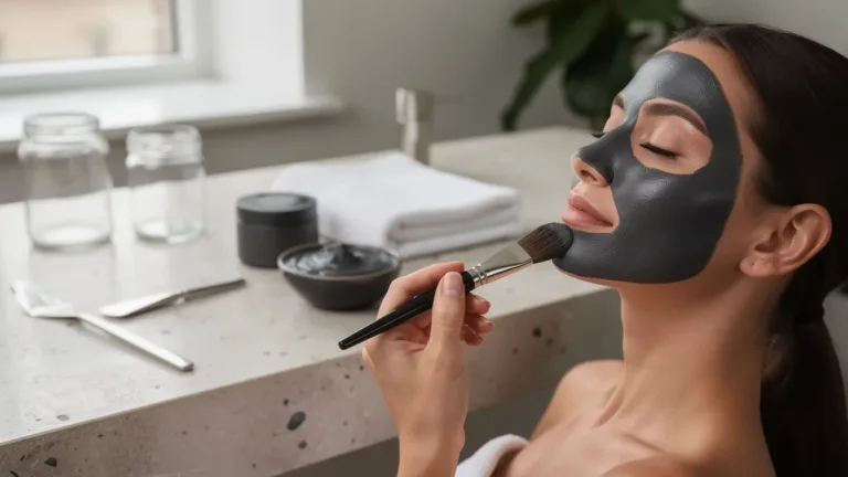 The 15-Minute Charcoal Mask Trick for Clearer Pores