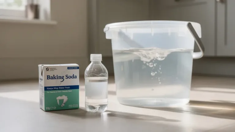 The Cheap Kitchen Staple That Keeps Your Mop Water Fresh for Nearly a Full Week