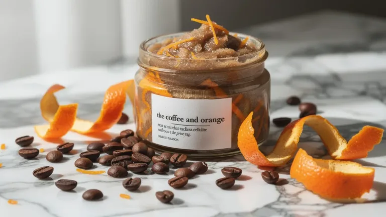 The Coffee and Orange Zest Scrub That Tackles Cellulite Without the Price Tag
