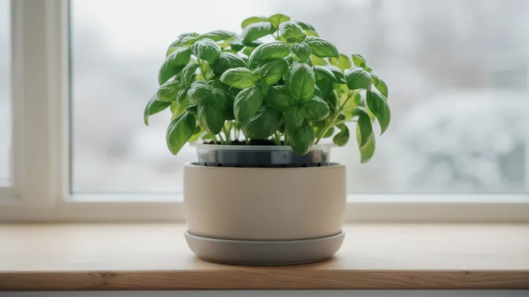 The ‘Double Pot’ Trick That Keeps Fresh Basil Thriving Indoors All Winter Long