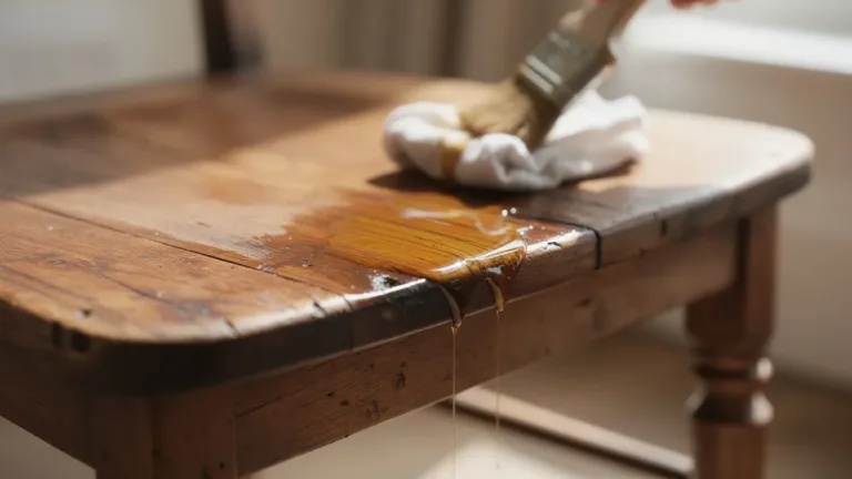The Simple Three-Ingredient Solution That Makes Old Wooden Furniture Look Brand New
