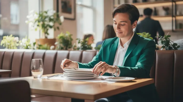 Why Helping Restaurant Servers Clear Your Table Reveals a Specific Personality Trait