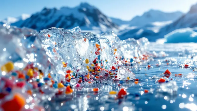 Why scientists found high concentrations of microplastics trapped in Antarctic ice